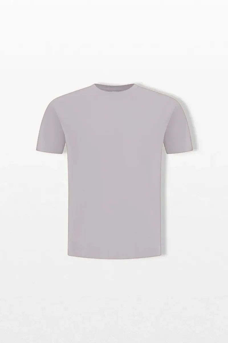 HERNO Ανδρικό Γκρι Jersey Knit Effect T-Shirt
