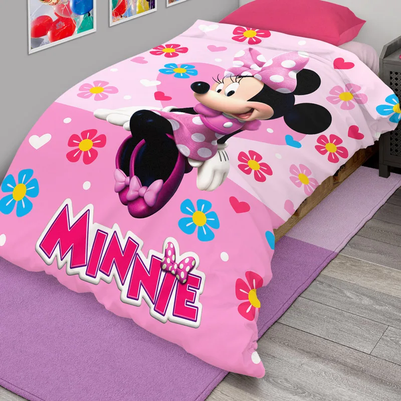Κουβέρτα Βελουτέ Μονή 160x220 Dimcol Minnie 514 Ροζ