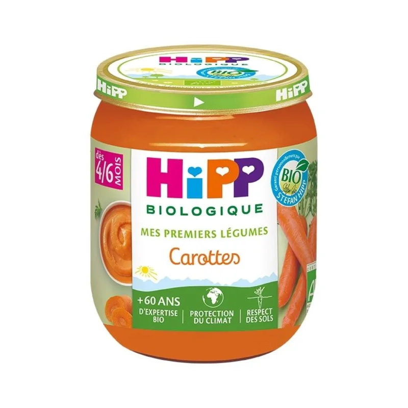 Hipp My First Vegetables - 4/6 Months - ORGANIC Carrots 125G