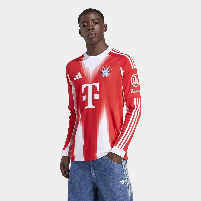 adidas Bayern FC 25/26 (Women's Team) Home Ανδρική Ποδοσφαιρική Φανέλα (9000249404_1634)