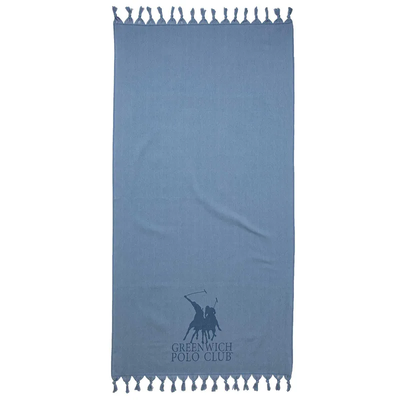 Παρεό (90x170) Greenwich Polo Club Beach 3795 Blue