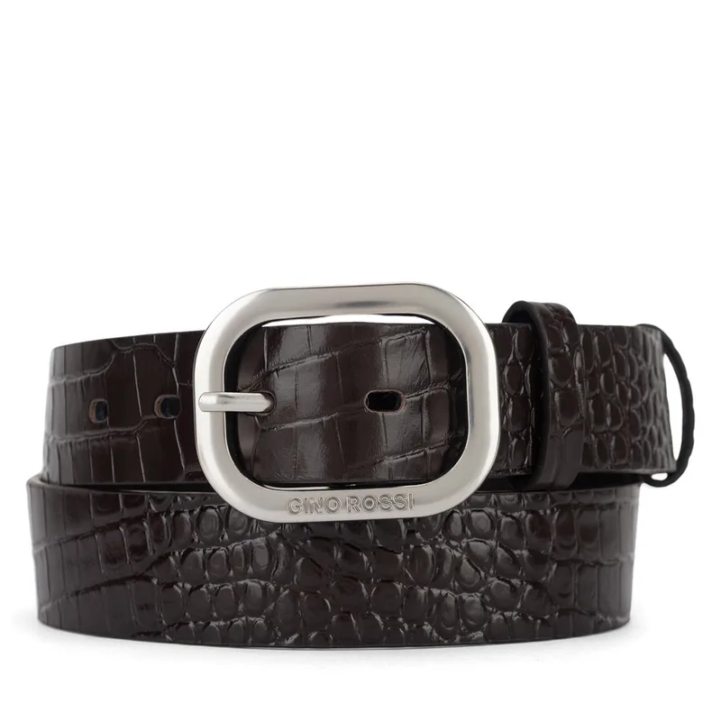 Ζώνη GINO ROSSI BLYL23003 Καφέ