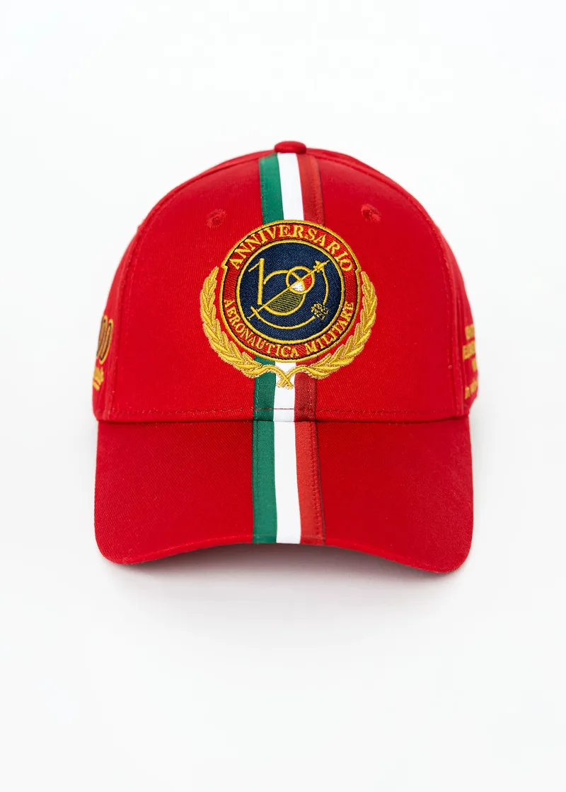 Aeronautica Militare Καπέλο της σειράς Frecce Tricolori - HA1135 19299 Κόκκινο