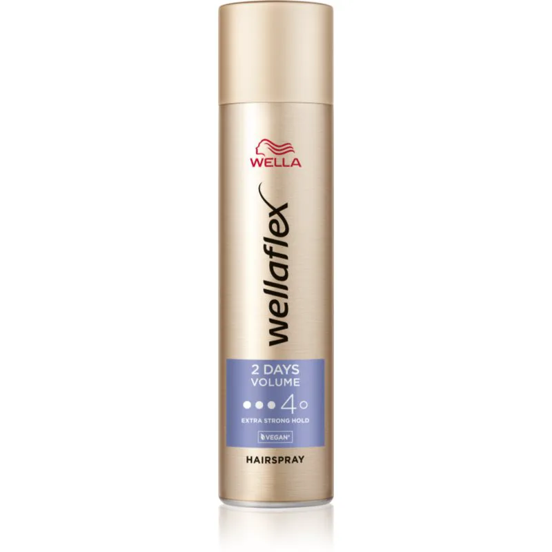 Wella Wellaflex 2nd Day Volume λακ μαλλιών για δυνατό κράτημα για όγκο 75 ml