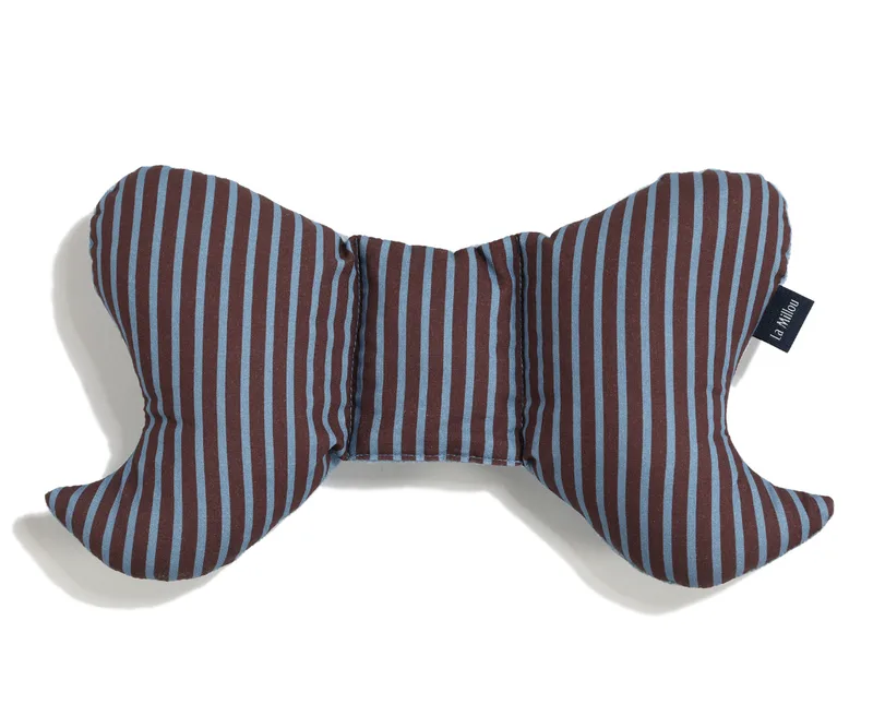 Organic Jersey Angel's Wings Stripes Blue