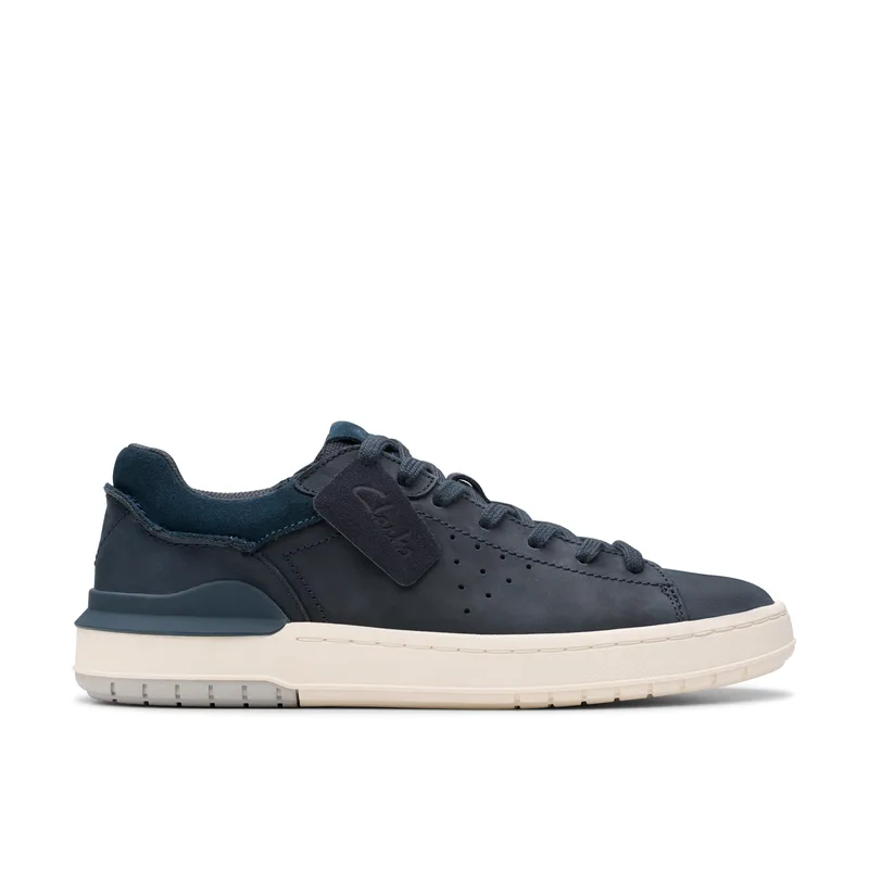CLARKS ΑΝΔΡΙΚΟ CASUAL Courtlite2 Run 26181323 Navy Nubuck