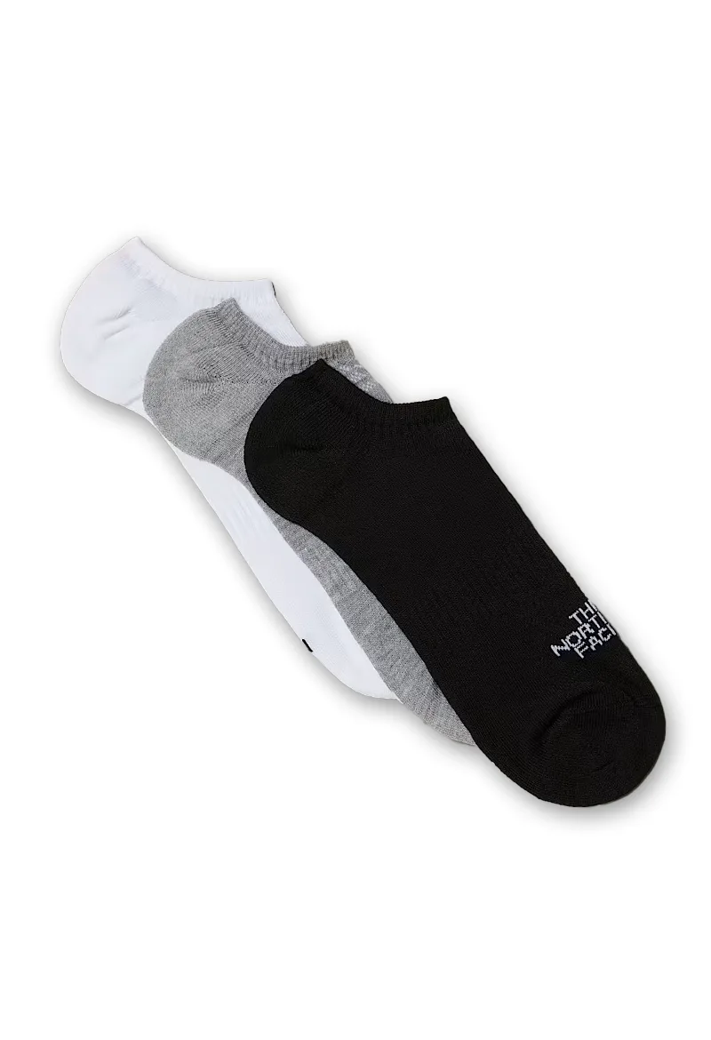 UNISEX ΚΑΛΤΣΕΣ THE NORTH FACE MULTI SPORT INVISIBLE 3 PACK ΜΑΥΡΟ/ΛΕΥΚΟ/ΓΚΡΙ