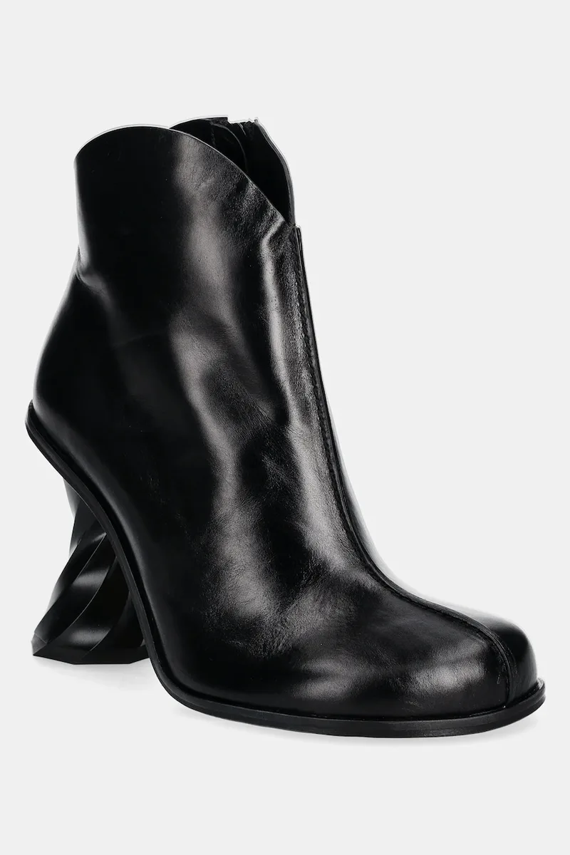 Δερμάτινες μπότες JW Anderson Twist Heel