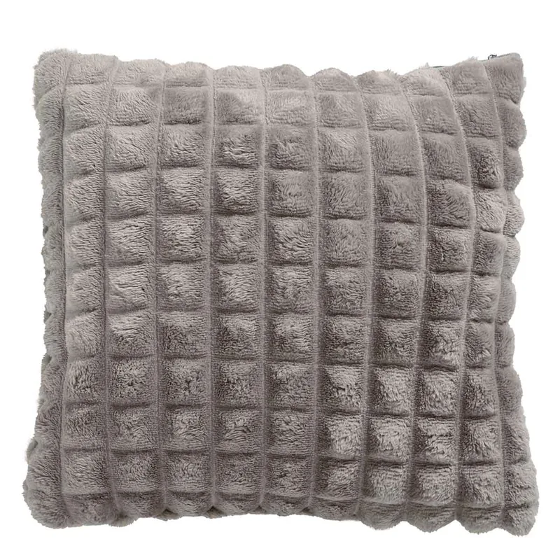 Διακοσμητικό Μαξιλάρι Fleece (40x40) Das Home 1359 Grey