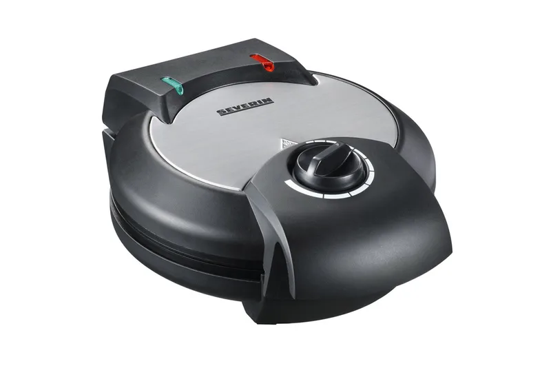 Severin Βαφλιέρα Ανοξείδωτη - Μαύρη 1300Watt Wa2103