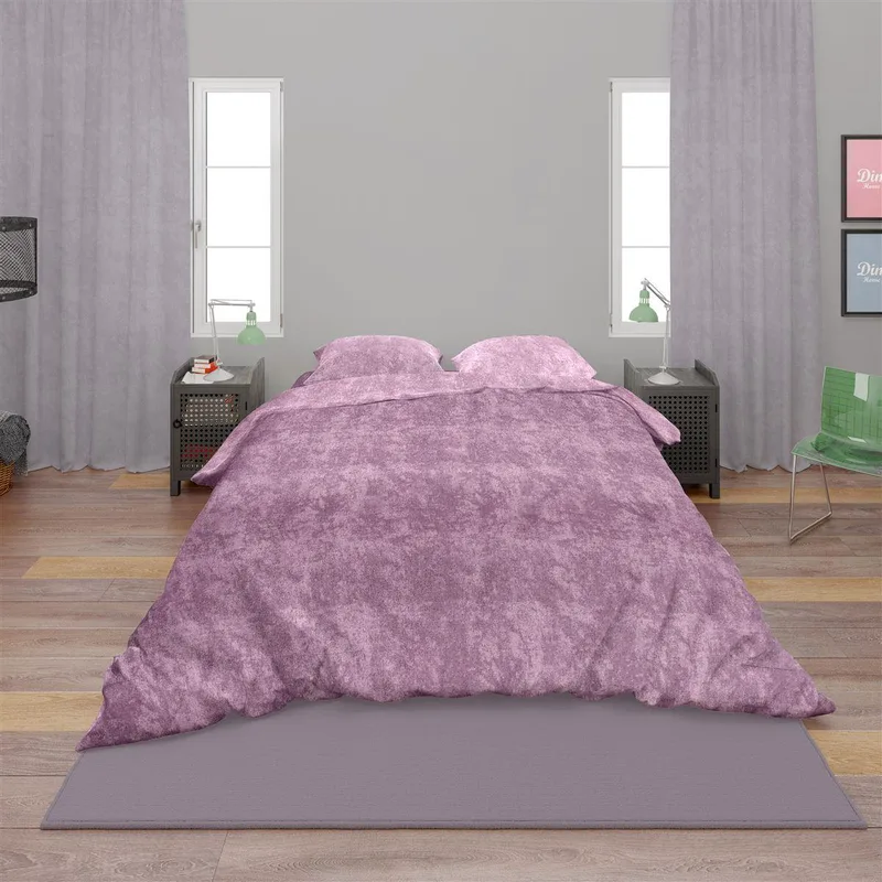 Παπλωματοθήκη Shadow 25 220X240 Light Purple Cott/Pol 70/30
