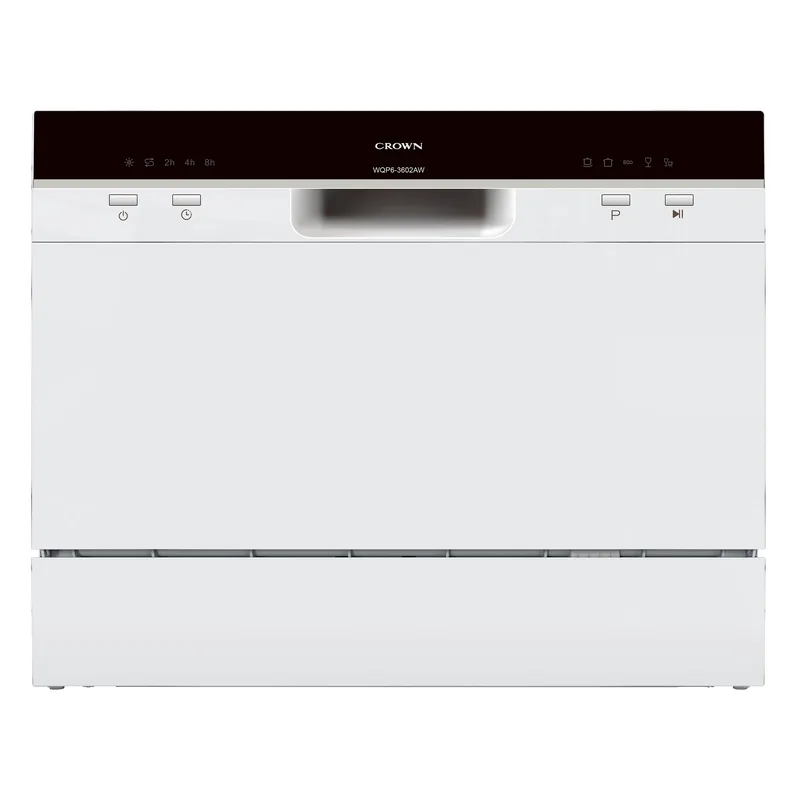 Πλυντήριο πιάτων Crown WQP6-3602AW, 6 σερβίτσια, F WQP6-3602AW