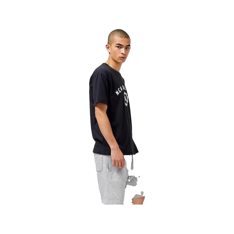 T-shirt με κοντά μανίκια New Balance T-shirt L noir col rond et manches courtes