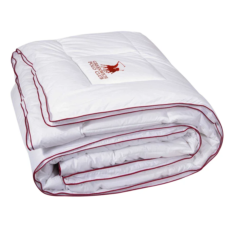 Πάπλωμα Βαμβακερό-Microfiber King 240x260εκ. Essential 2347 Λευκό Greenwich Polo Club (Ύφασμα: Βαμβάκι 100%, Υλικό: Microfiber, Χρώμα: Λευκό, Μέγεθος: King Size) - Greenwich Polo Club - 221910302347