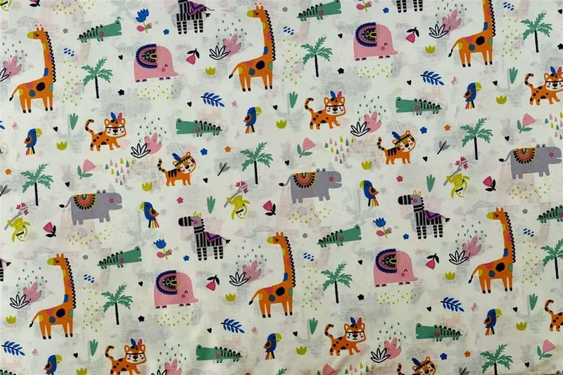 Πανα Χασε Dimcol Zoo 556 80X80 White-Multi