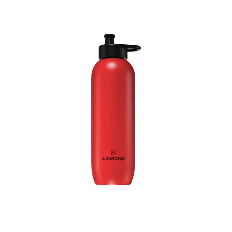 Waterdrop Steel Ultralight Stainless Steel Water Bottle Color Signal red 800 ml
