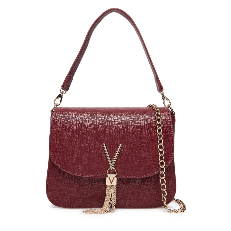 Τσάντα Valentino Divina VBS1R404G Μπορντό