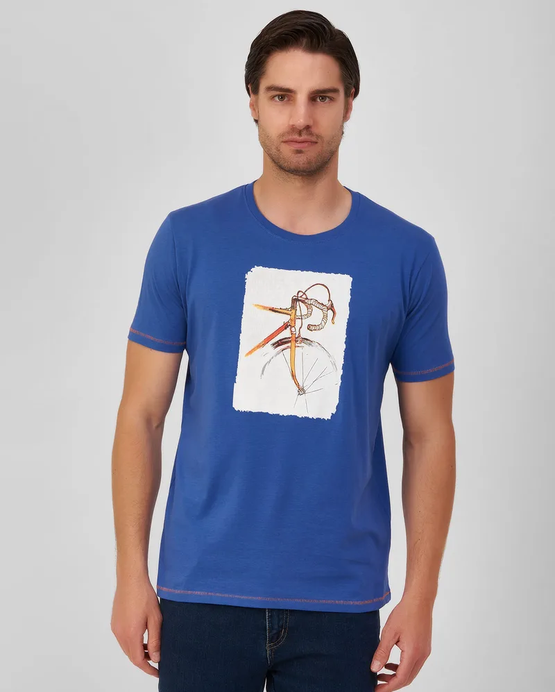 T-shirt με στάμπα