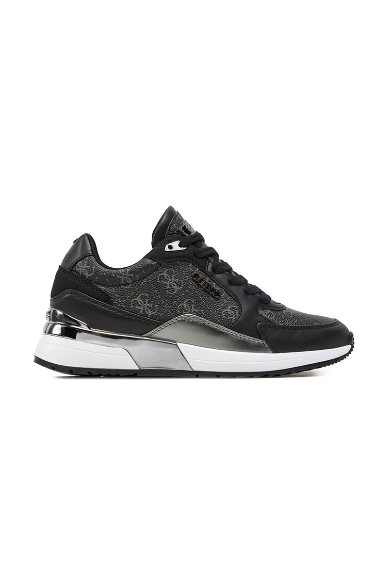 Guess γυναικεία sneakers "Moxea" - FLTMOXELE12 Μαύρο