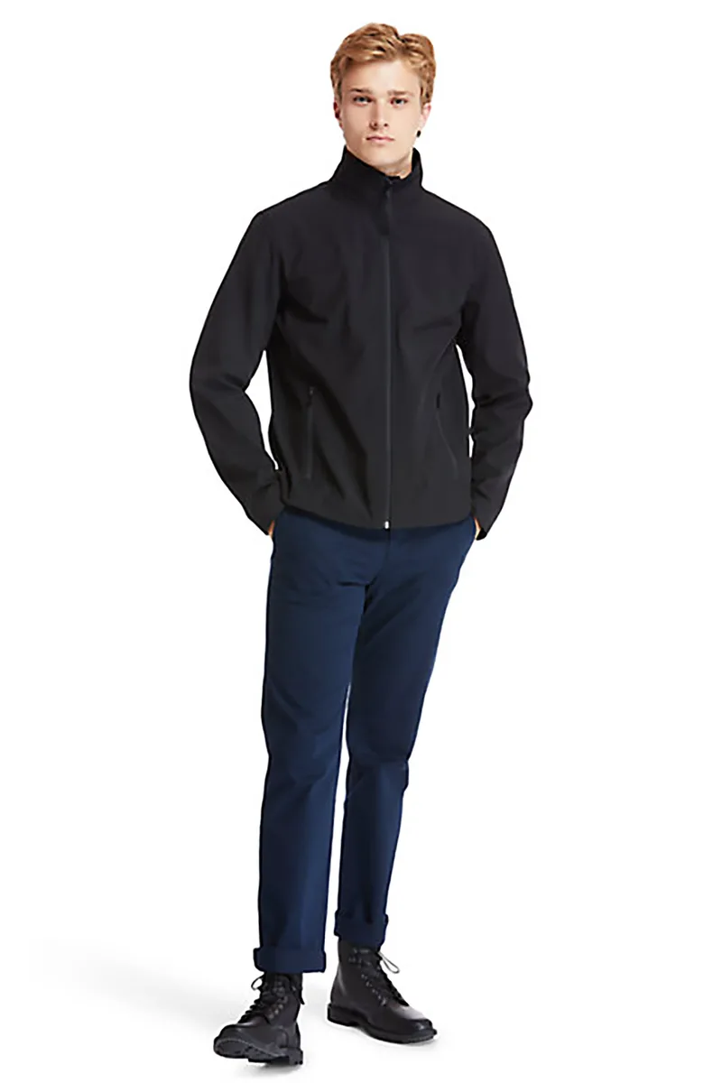 Timberland ανδρική chino παντελόνι μονόχρωμο ''Squam Lake'' - TB0A2BZA4331 Μπλε Σκούρο