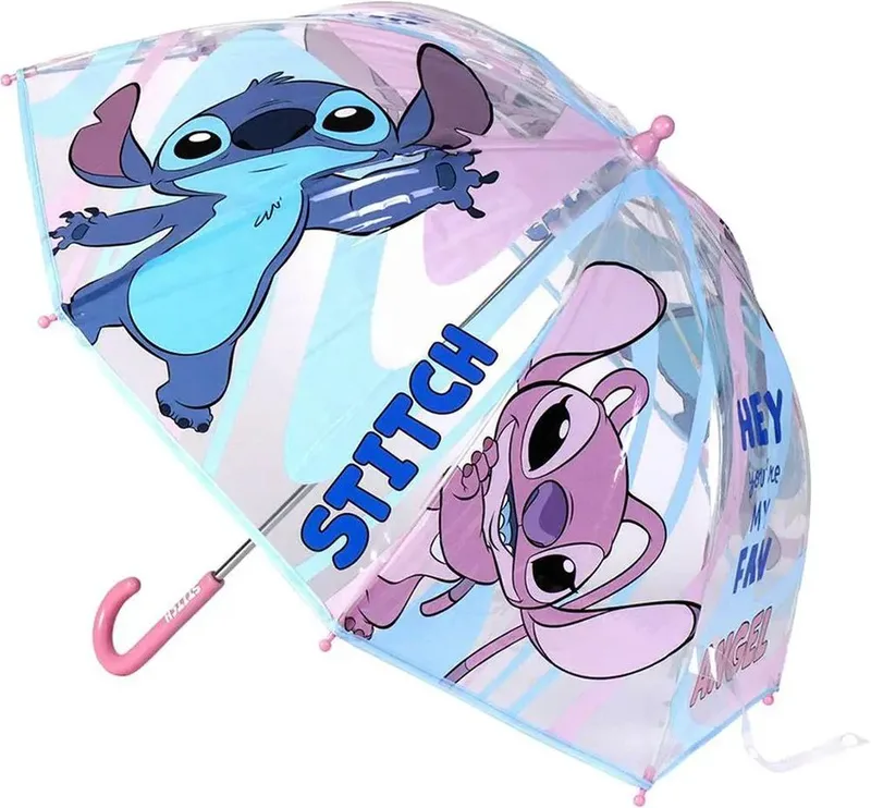 ΟΜΠΡΕΛΑ ΦΥΣΑΛIΔΑ CERDA DISNEY LILO - STITCH 45 CM ME ΔΙΑΜΕΤΡΟ 71 CM