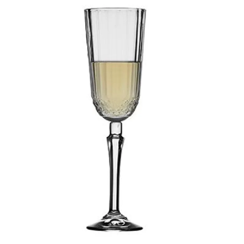 Ποτήρι Σαμπάνιας Γυάλινο Diony ESPIEL 125ml-5,8x20,7εκ. SP440210G6 (Σετ 6 Τεμάχια) (Υλικό: Γυαλί, Χρώμα: Διάφανο , Μέγεθος: Κολωνάτο) - ESPIEL - SP440210G6