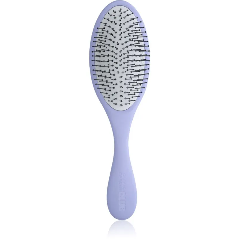 Olivia Garden Club The Reset Wet&Curly Detangling Hairbrush επίπεδη βούρτσα με θήκη Lilac 1 τμχ