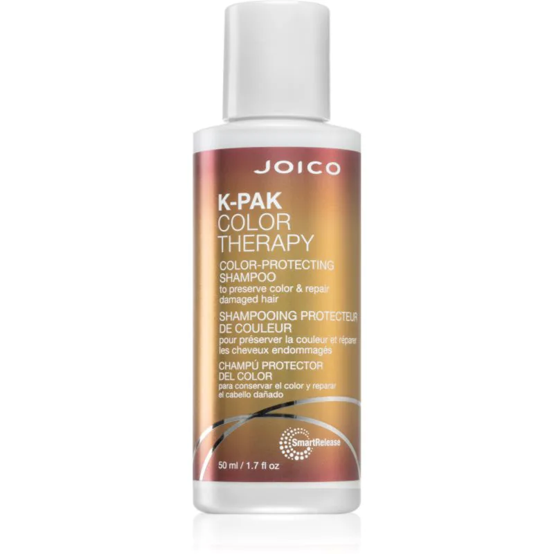 Joico K-PAK Color Therapy αναγεννητικό σαμπουάν για βαμμένα και κατεστραμμένα μαλλιά 50 ml