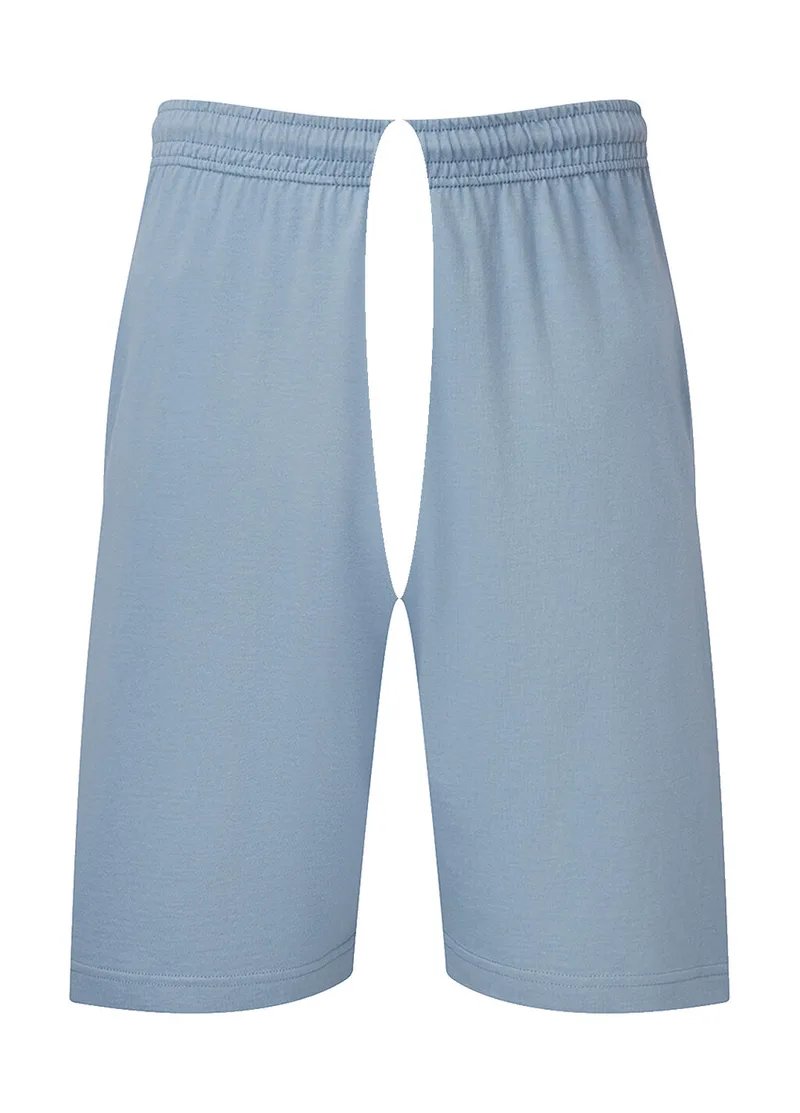 Iconic 195 Jersey Σορτς Fruit of the Loom 0640520 Mineral Blue