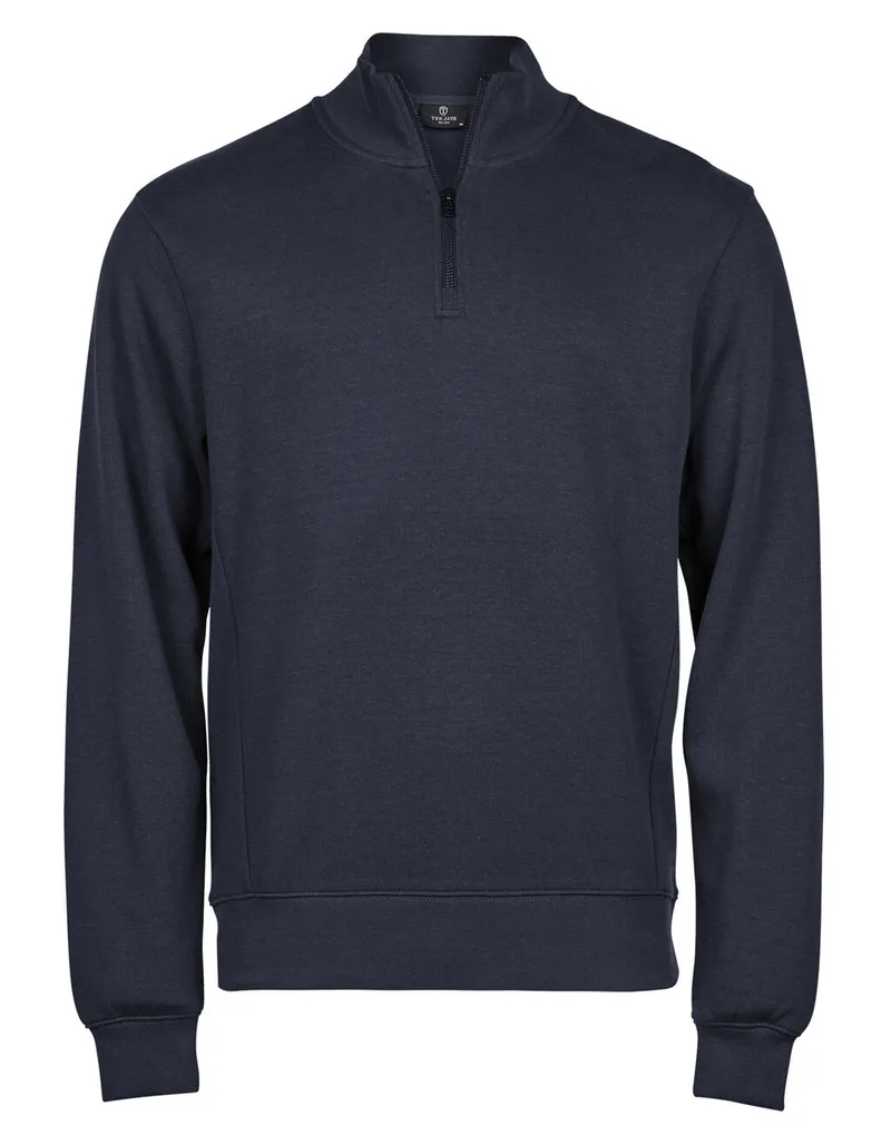 Μπλούζα Φούτερ Ribbed Interlock Half Zip 5506 Tee Jays Navy