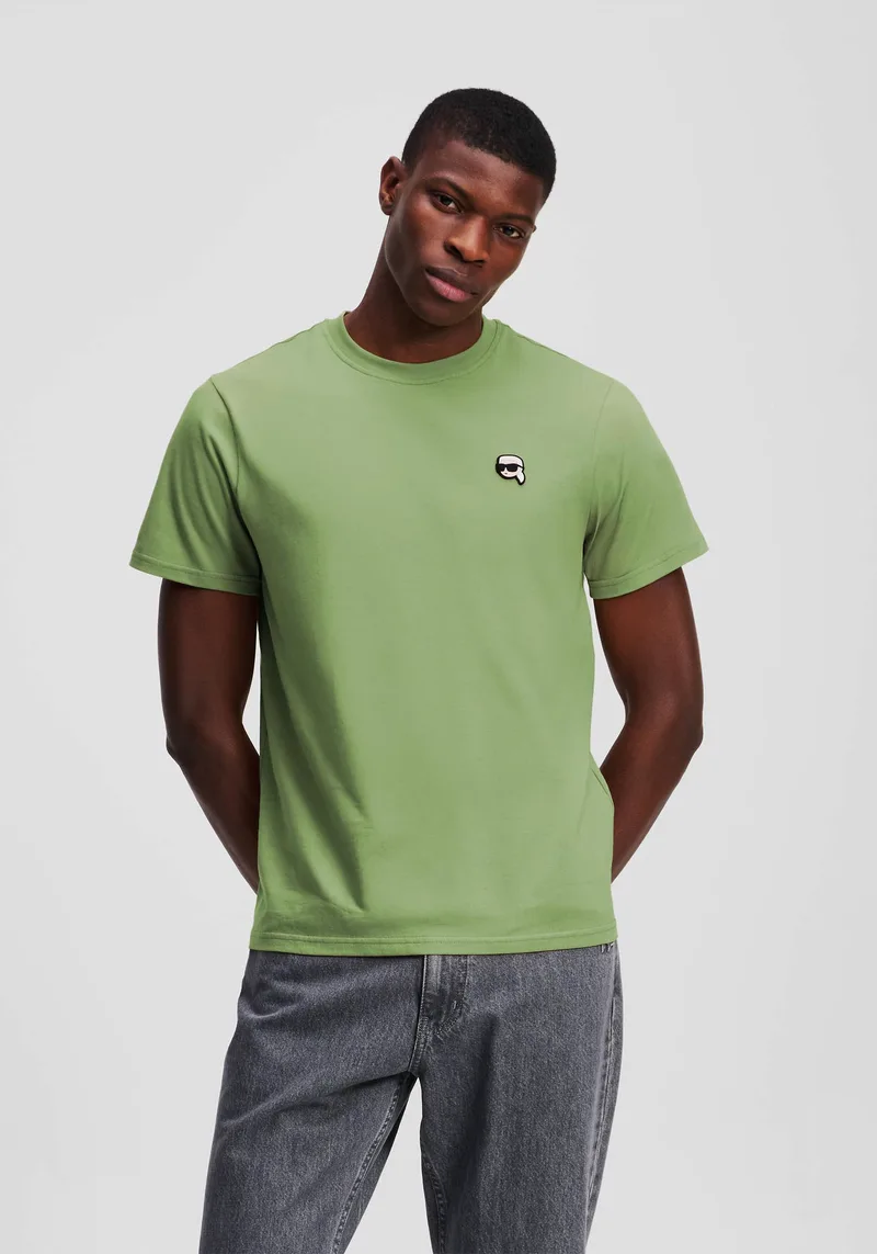 Karl Lagerfeld T Shirt της σειράς Crewneck - 755710 551224 500 Mint Green