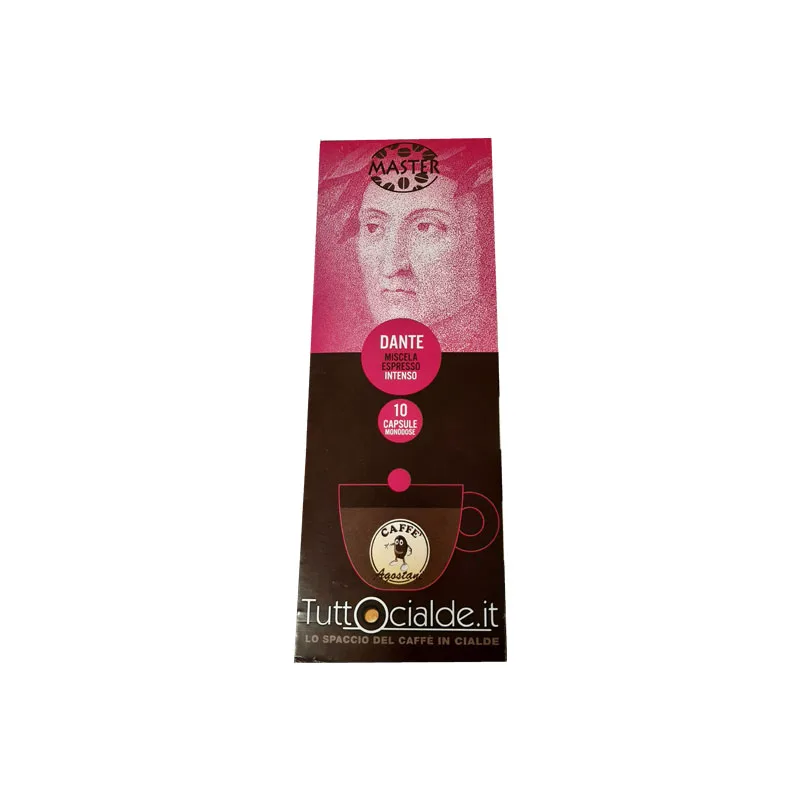 Κάψουλες Caffitaly Dante Intenso espresso - 10 τεμ.