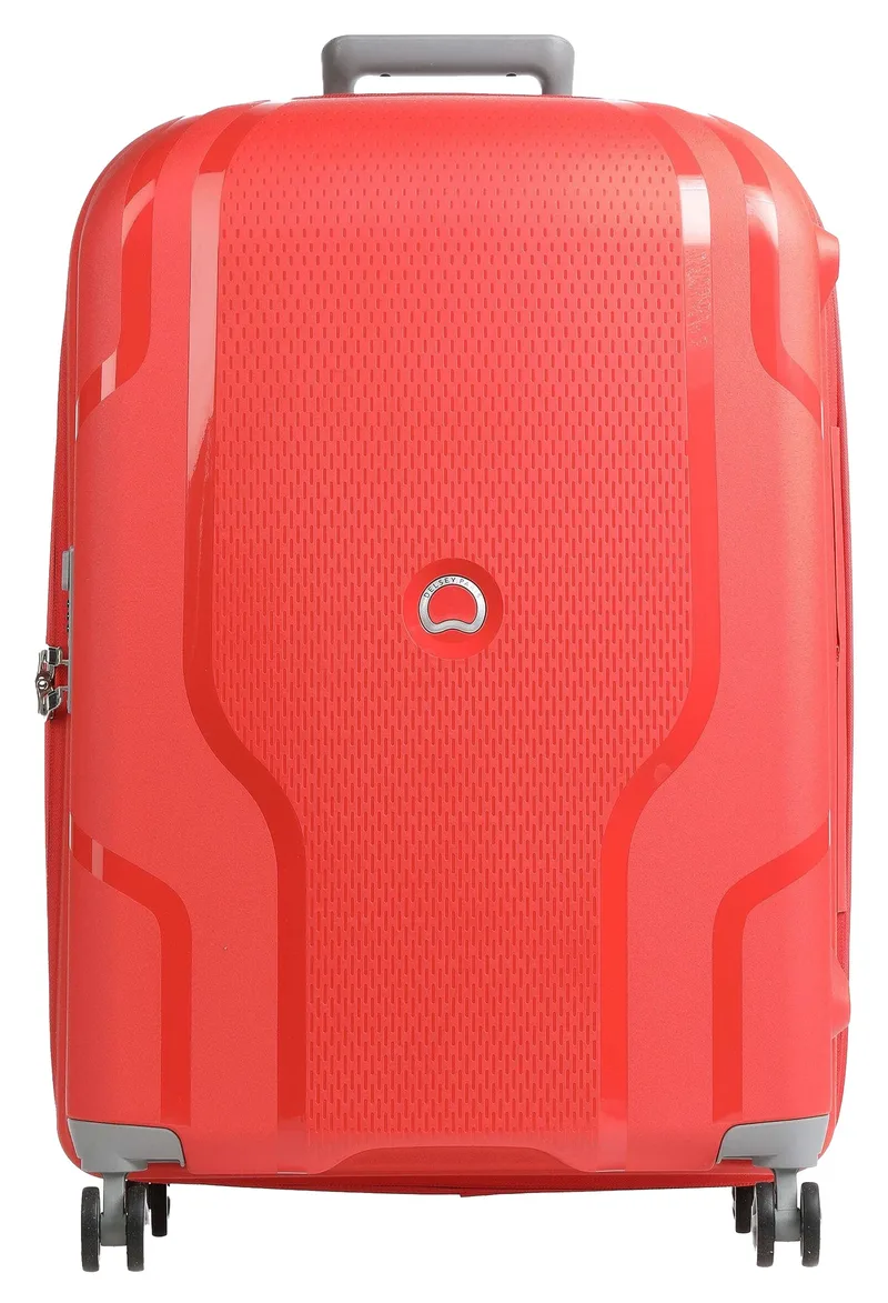 Σκληρή Βαλίτσα Delsey Clavel 82.5×53,5×33,5/35,5cm 384583014-Tangerine Πορτοκαλί