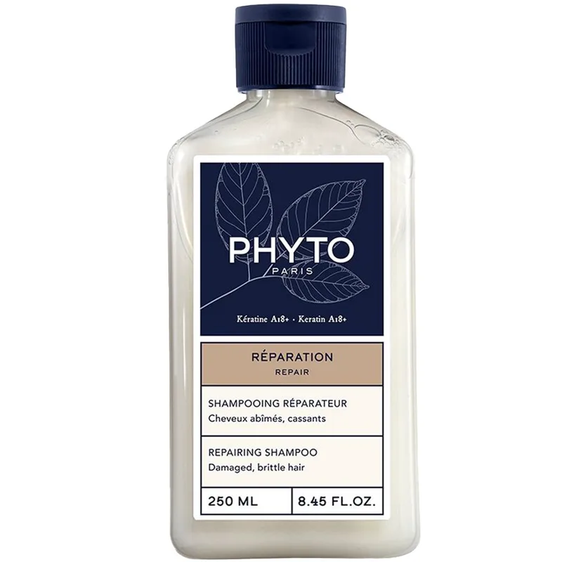 Phyto Reparation Repairing Shampoo Επανόρθωσης για Κατεστραμμένα & Ευθραυστα Μαλλιά 250ml - Travel Size