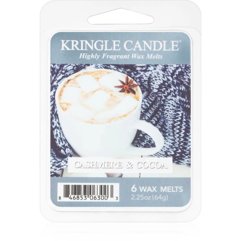 Kringle Candle Cashmere & Cocoa κερί για αρωματική λάμπα 64 γρ