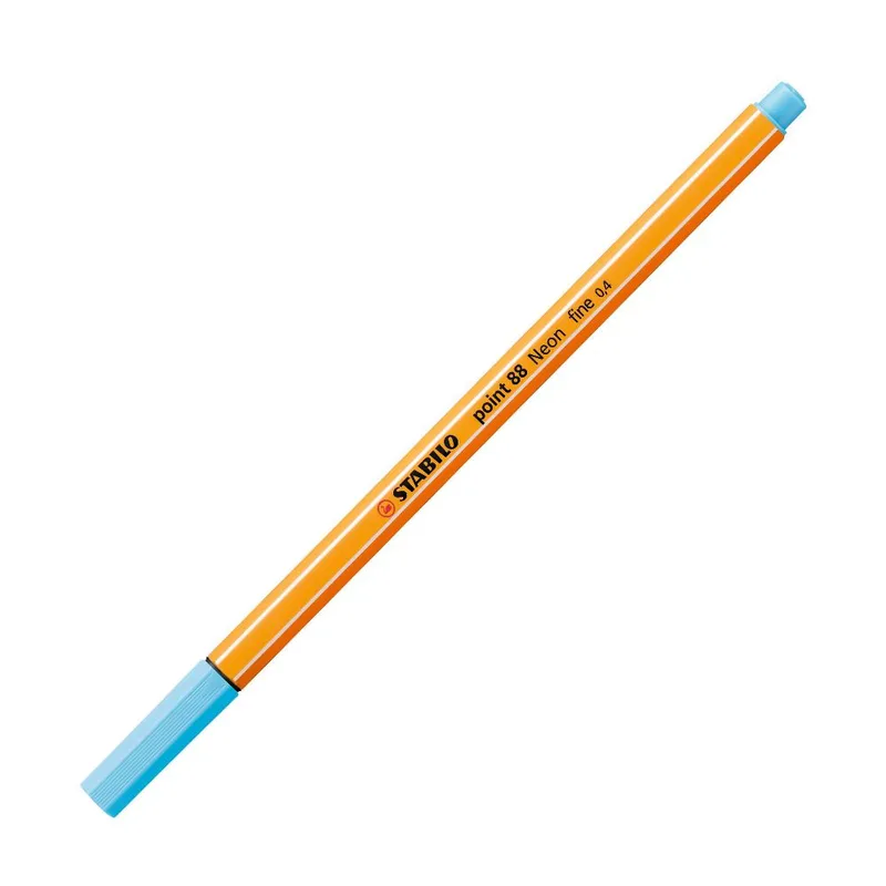 Μαρκαδόρος ψιλής γραφής Stabilo Point 88/31 Neon - Γαλάζιο