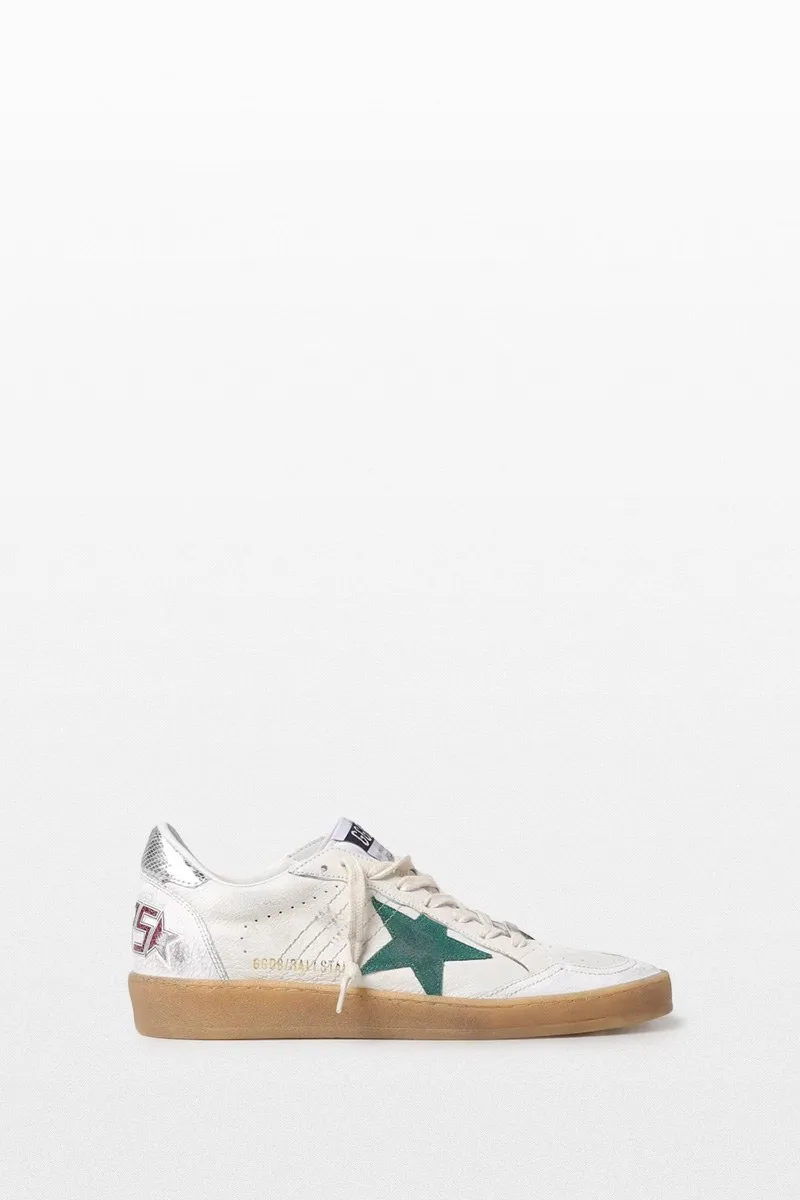GOLDEN GOOSE Ανδρικό Λευκό Ball Star Sneakers