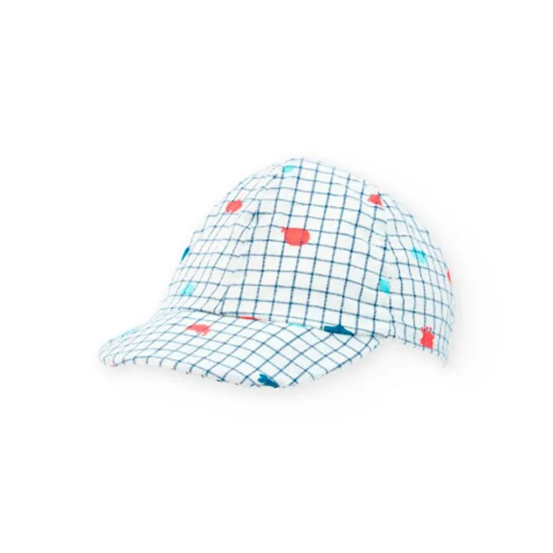 Καπέλο μπεμπέ αγόρι Boboli-101271-9564-White