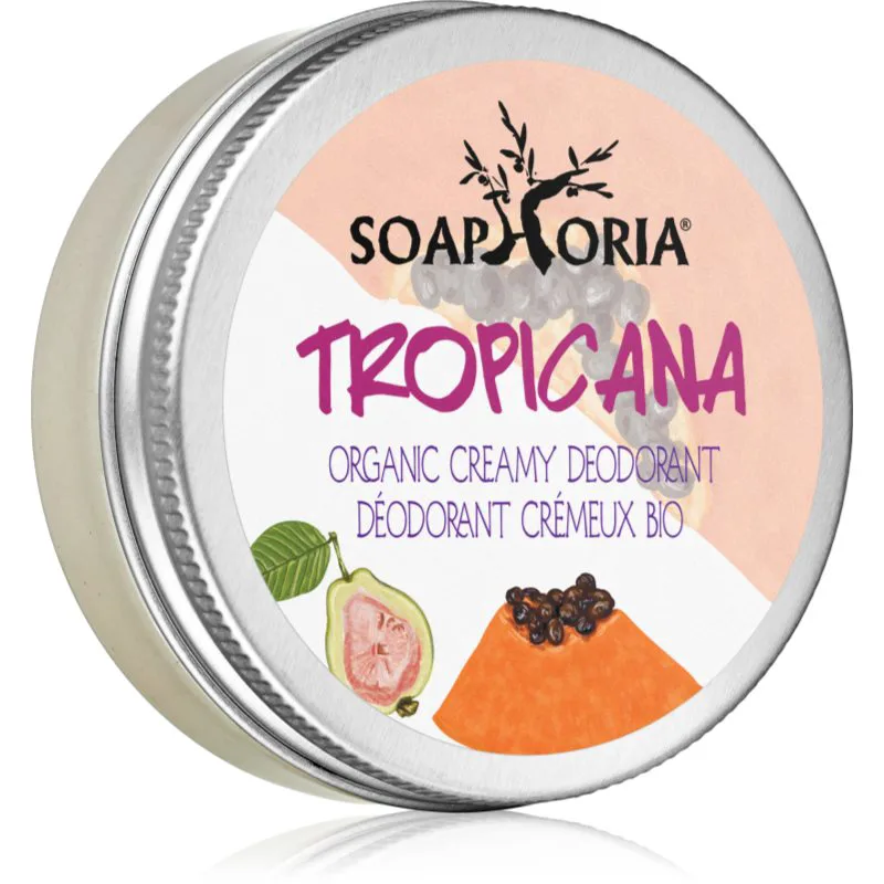 Soaphoria Tropicana Organic Creamy Deodorant οργανικό κρεμώδη αποσμητικό 50 ml