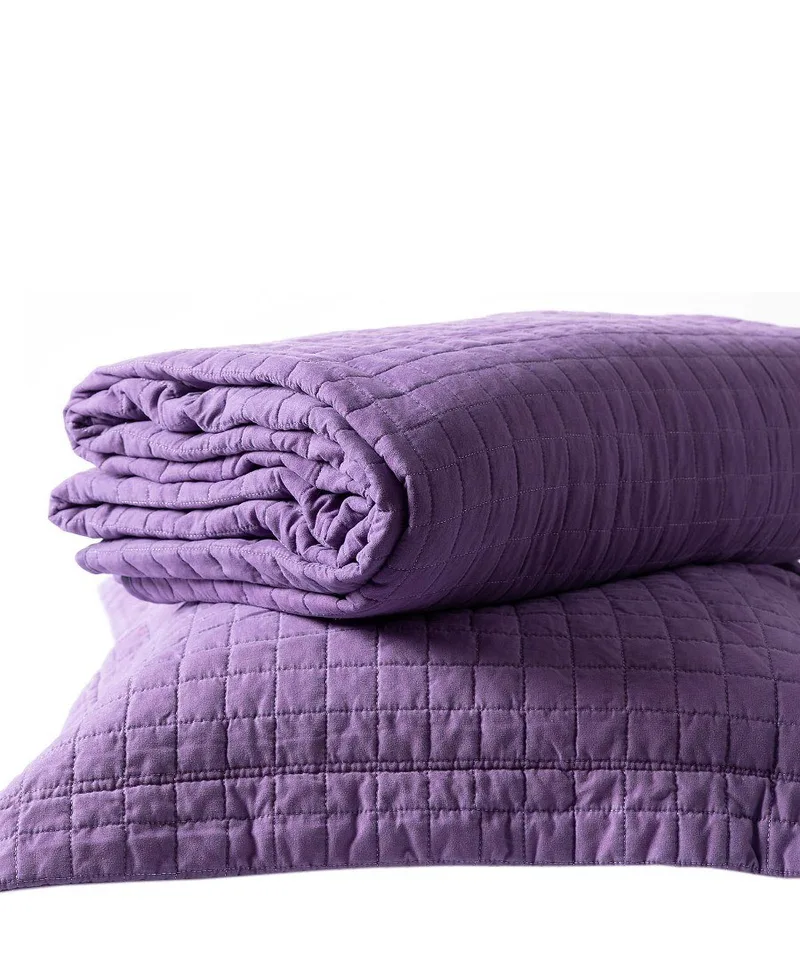 Σετ Κουβερλί Υπέρδιπλο Silk Fashion Stonewashed Purple 220x240