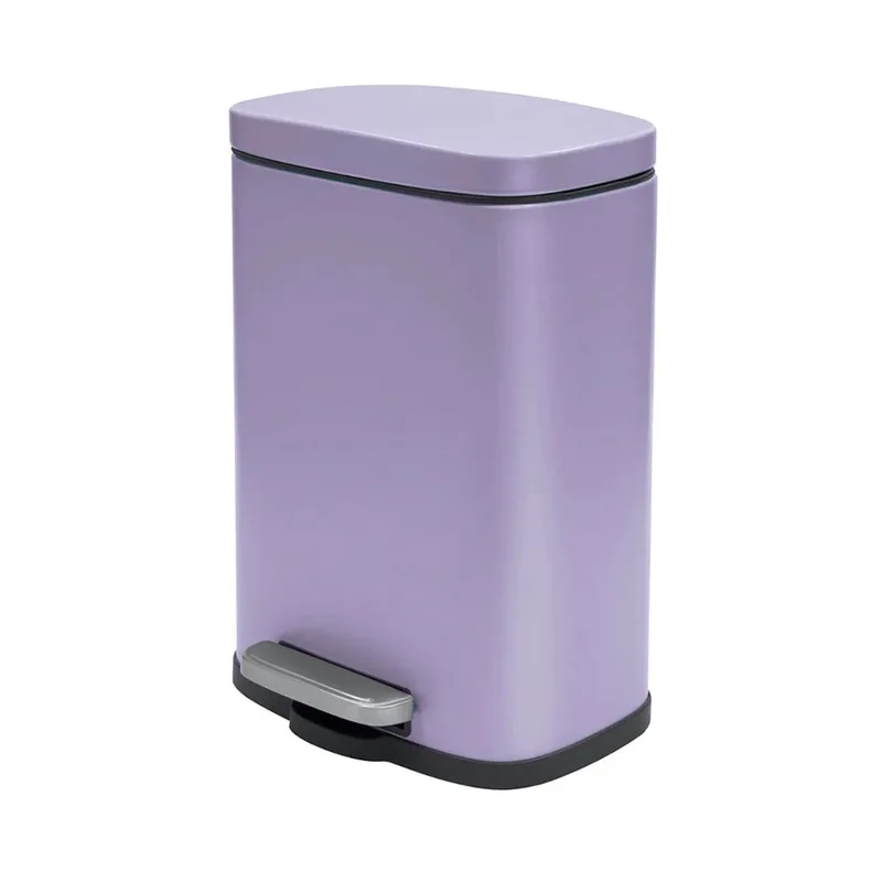 Κάδος Απορριμμάτων Μπάνιου (21.4x16.4x30) Spirella 5lt Akira Lavender