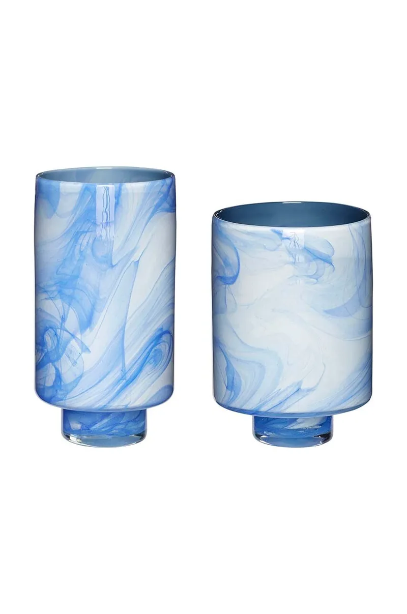 Hübsch Διακοσμητικό βάζο Hübsch Cloud 2-pack