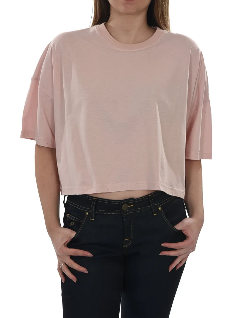 COLMAR T-SHIRT KM ΚΟΝΤΟ COLMAR ORIGINALS 1923 ΡΟΖ