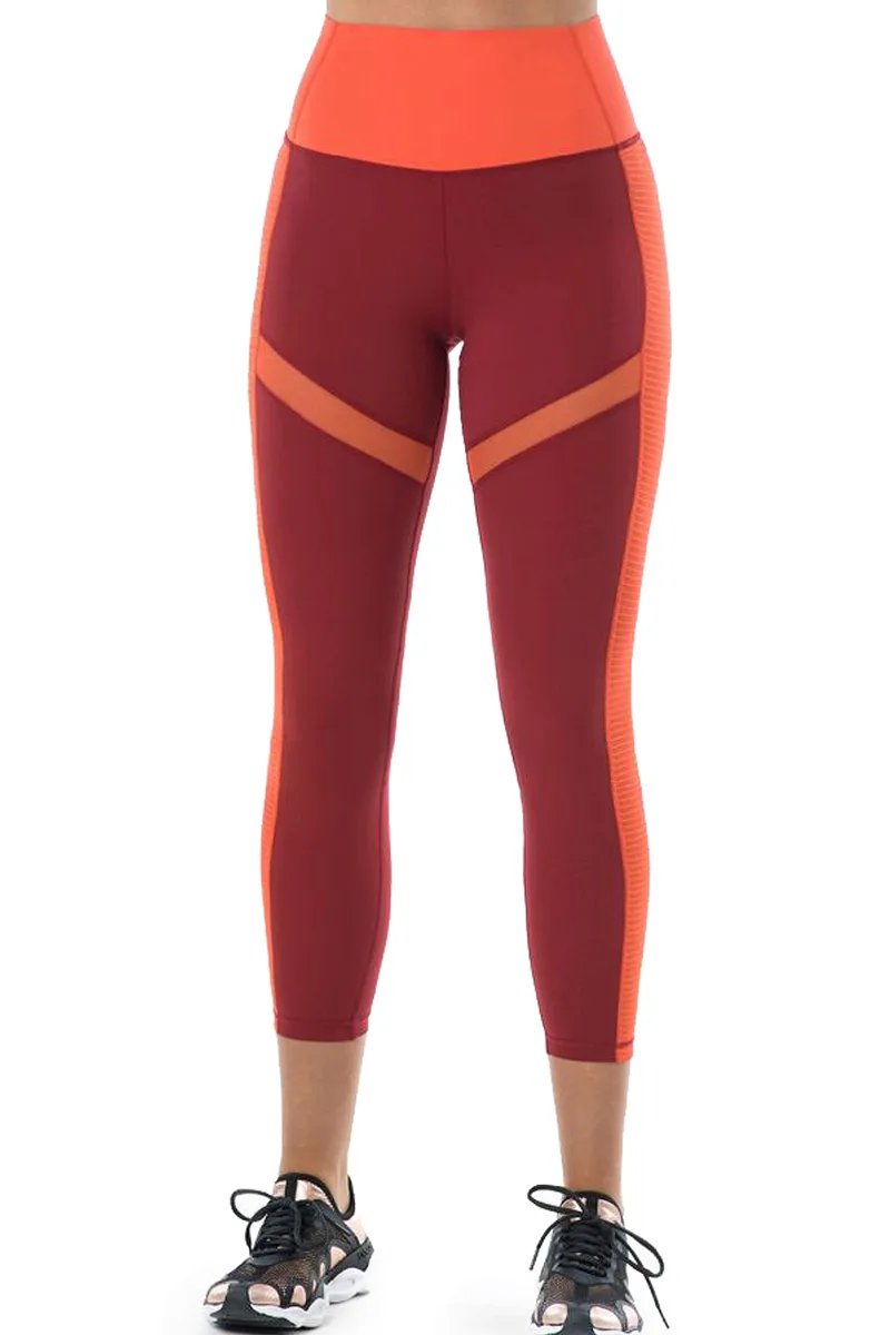Κολάν Beachbody Sheer Stripe 7/8 122545-113 Γυναικείο