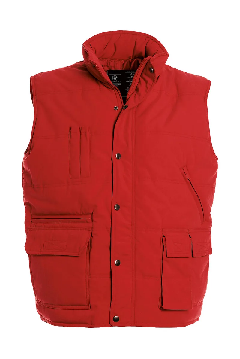 Αμάνικο Μπουφάν Explorer JU880 B & C Red