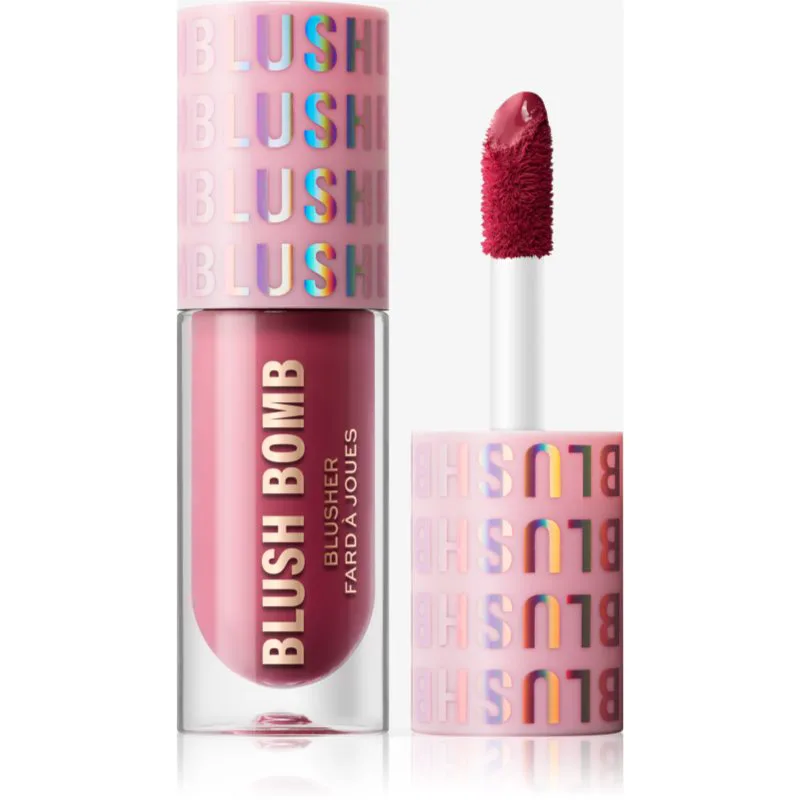 Revolution Y2k Blush Bomb υγρό ρουζ απόχρωση That's Cute Ροζ 4.5 ml