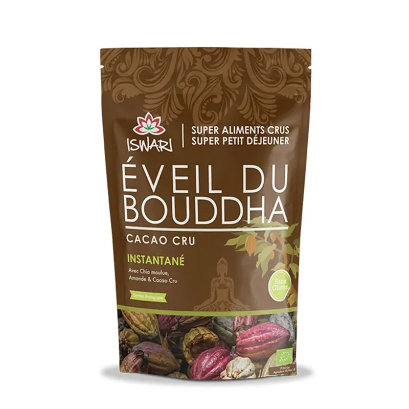 Iswari Awakening of the Buddha Organic Instant Cru Cocoa Super Breakfast 360g
