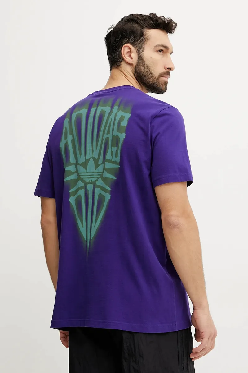 Βαμβακερό μπλουζάκι adidas Originals Skeleton Back Tee