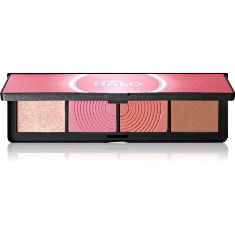 Smashbox Halo Sculpt + Glow Face Palette παλέτα highlighters και ρουζ απόχρωση Ροζ Saturation 15,7 γρ