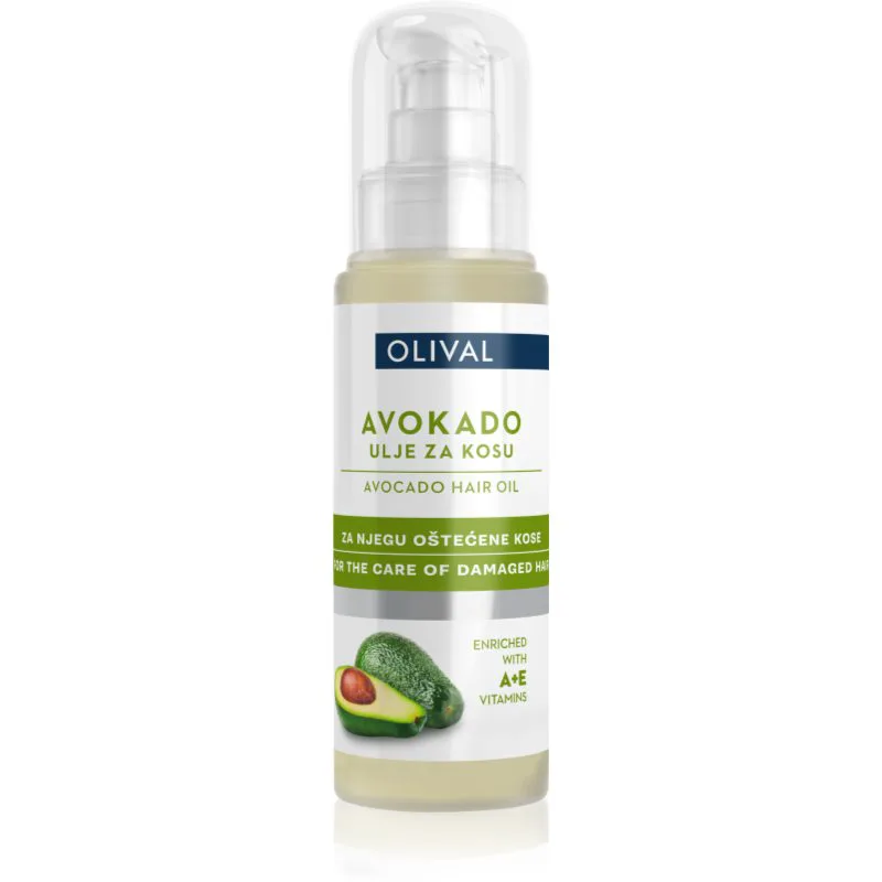 Olival Avocado θρεπτικό λάδι για κατεστραμμένα μαλλιά 60 ml
